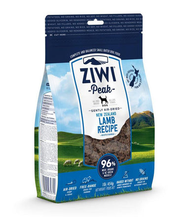 ZIWI Peak Air-Dried Lamb Recipe Dry Dog Food - 4KG